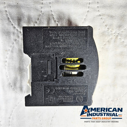 Bussmann JTN60030 Class J fuse holder 30A 600VAC DIN rail for industrial electrical panels and MRO applications