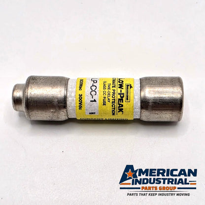 Bussmann LP-CC-1 Low-Peak 1A 600VAC Class CC time-delay fuse for control transformer protection from American Industrial Parts Group