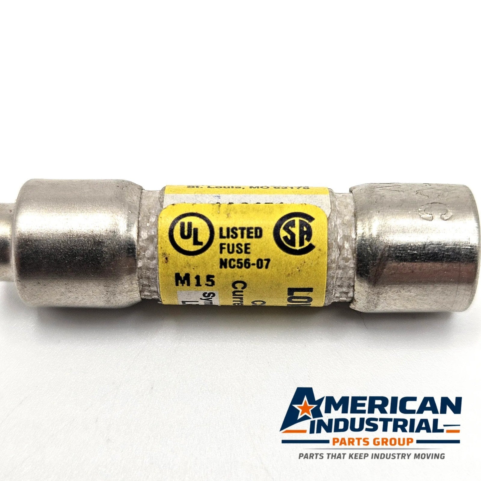 Bussmann LP-CC-2 2A 600VAC Class CC time-delay fuse for industrial circuit protection