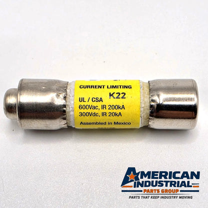 Bussmann LP-CC-25 Low-Peak 25A 600VAC Class CC time-delay fuse for control transformer and motor circuit protection from American Industrial Parts Group