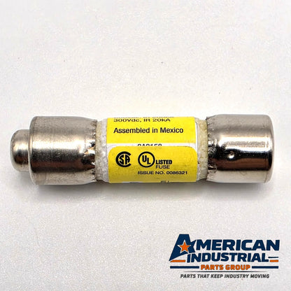 Bussmann LP-CC-25 Low-Peak 25A 600VAC Class CC time-delay fuse for control transformer and motor circuit protection from American Industrial Parts Group