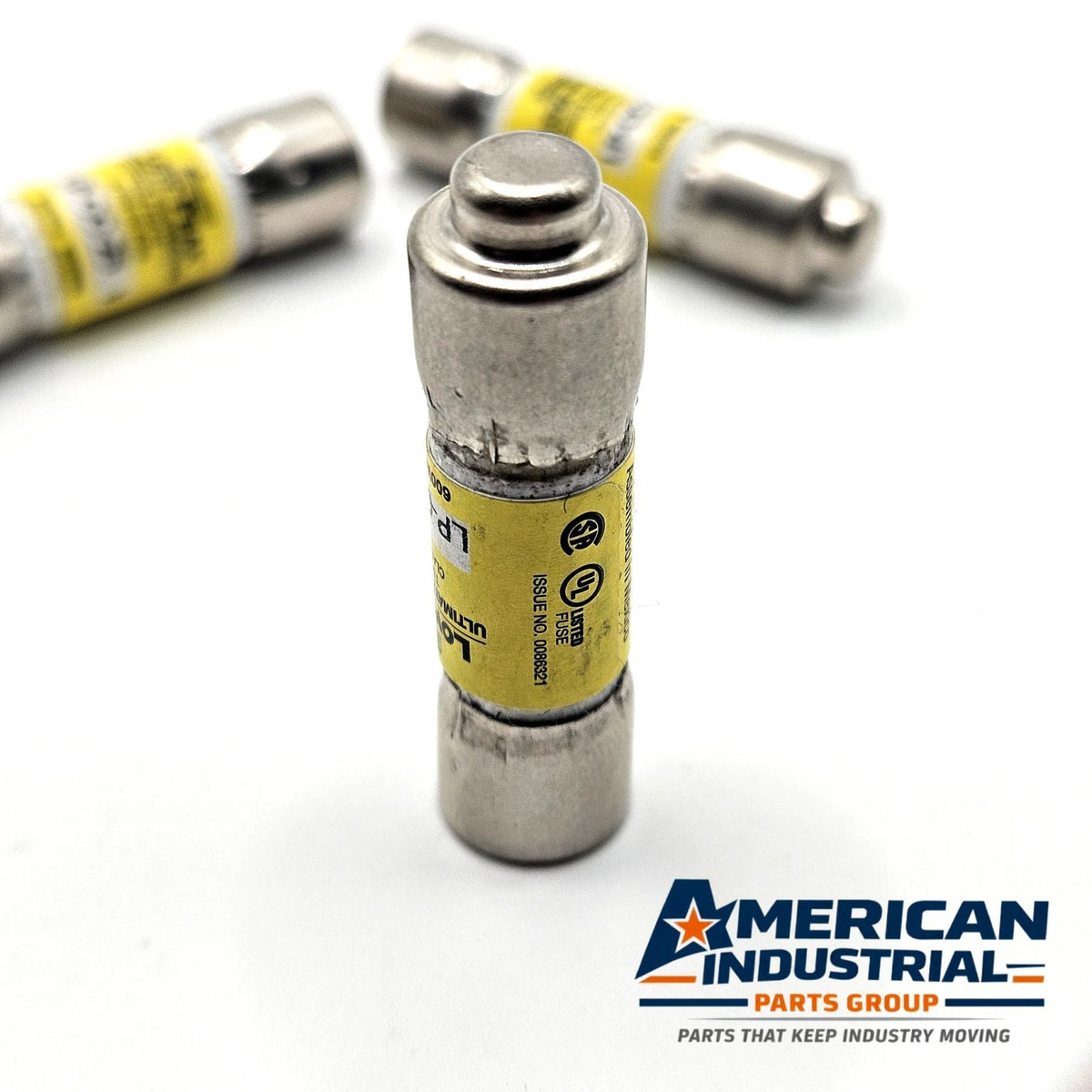 Bussmann LP-CC-25 25A 600VAC Class CC dual-element time-delay fuse for industrial circuit protection
