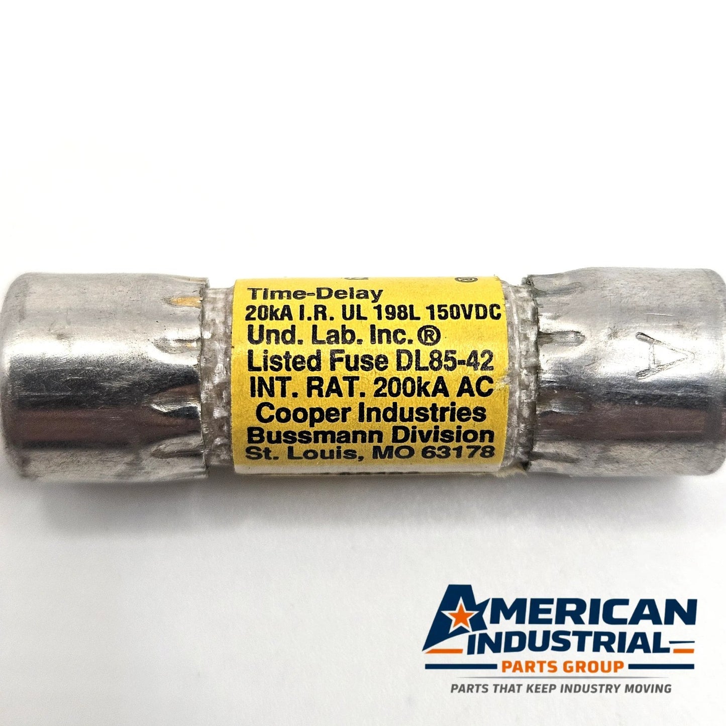Bussmann LP-CC-3 3A 600VAC Class CC dual-element time-delay fuse for industrial circuit protection