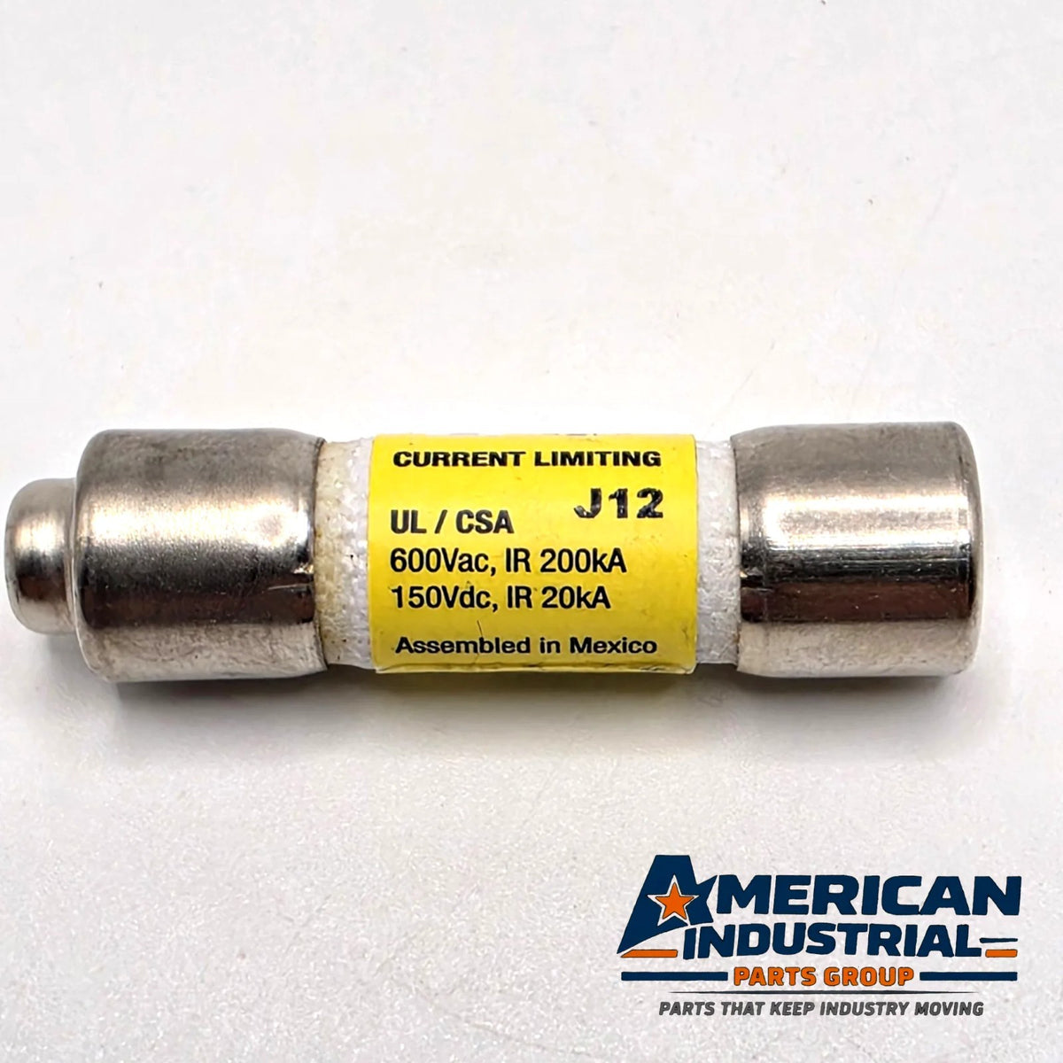 Bussmann LP-CC-4 Low-Peak 4A 600VAC Class CC time-delay fuse for control transformer and motor circuit protection from American Industrial Parts Group