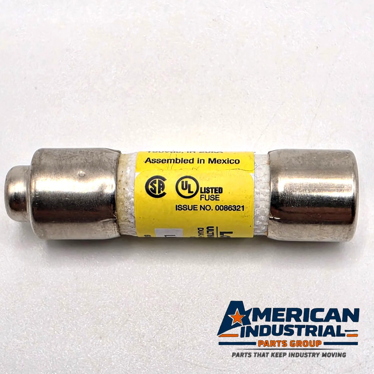 Bussmann LP-CC-4 Low-Peak 4A 600VAC Class CC time-delay fuse for control transformer and motor circuit protection from American Industrial Parts Group