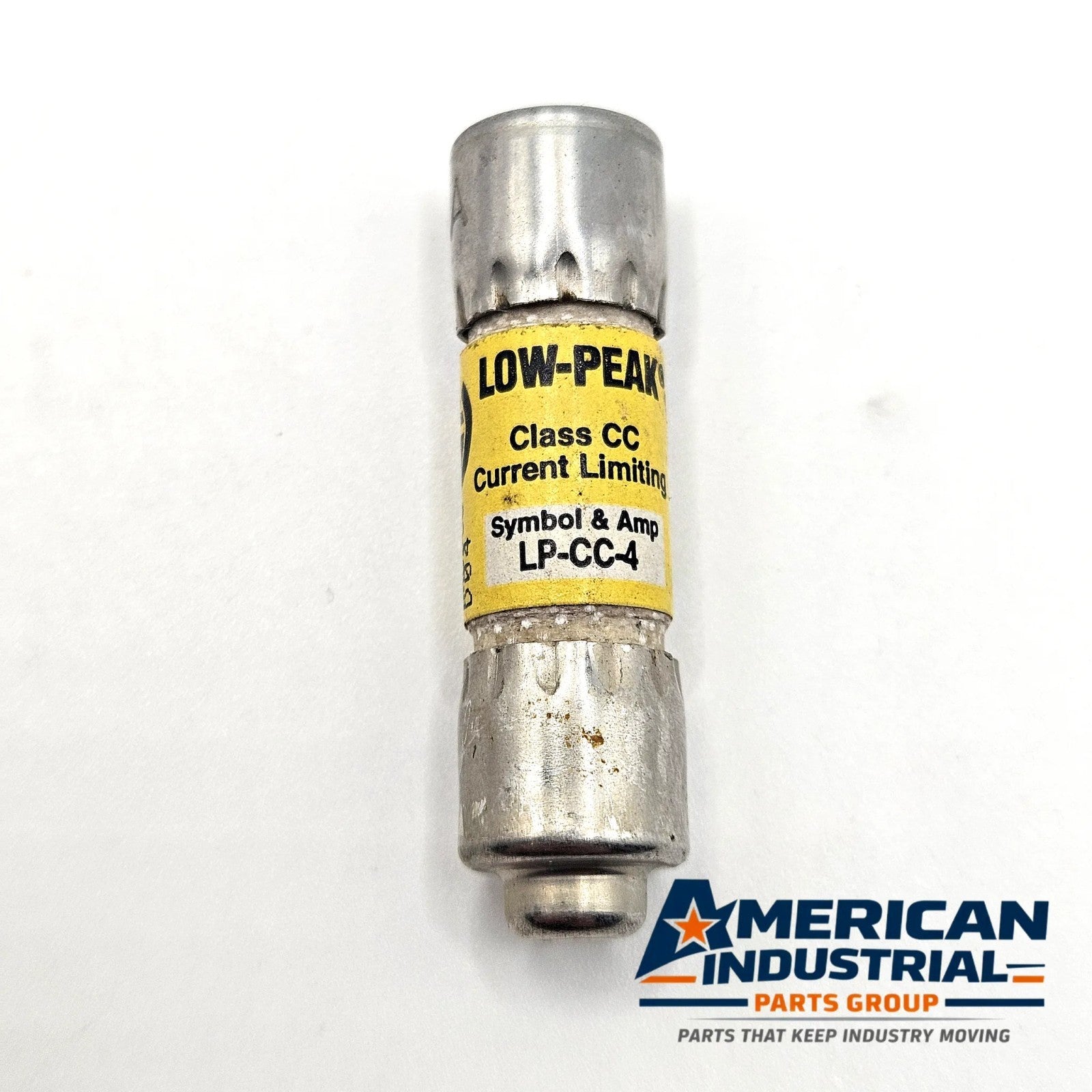 Bussmann LP-CC-4 4A 600VAC Class CC time-delay fuse for industrial circuit protection