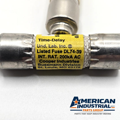 Bussmann LP-CC-8/10 0.8A 600VAC Class CC dual-element time-delay fuse for industrial circuit protection