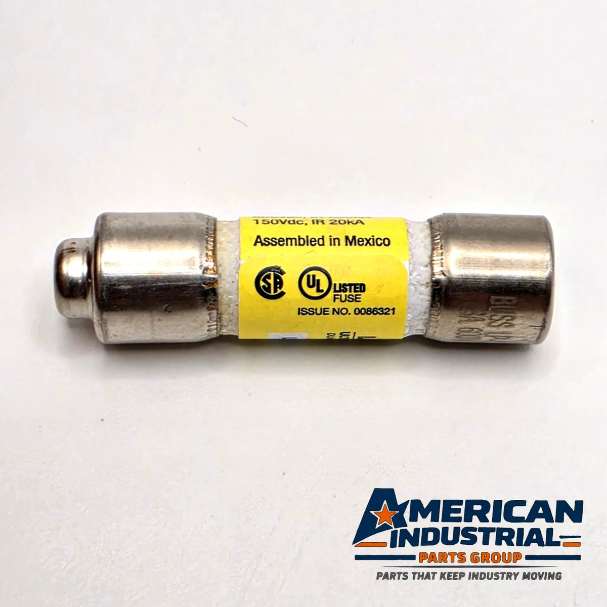 Bussmann LP-CC-8 Low-Peak 8A 600VAC Class CC time-delay fuse for control transformer and motor circuit protection from American Industrial Parts Group