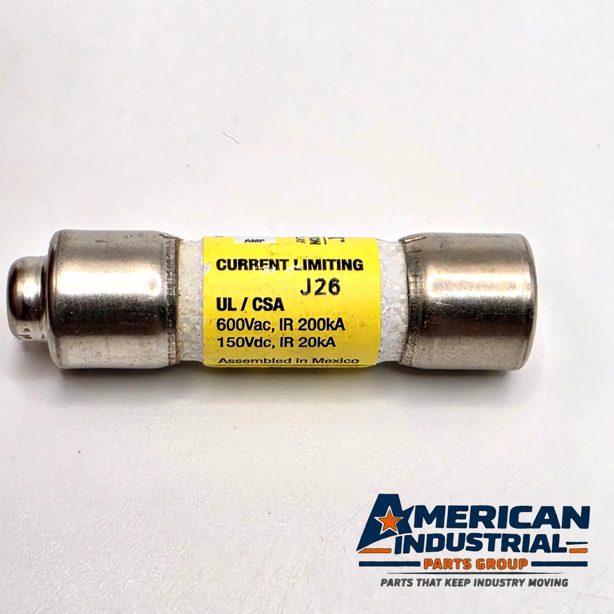 Bussmann LP-CC-8 Low-Peak 8A 600VAC Class CC time-delay fuse for control transformer and motor circuit protection from American Industrial Parts Group