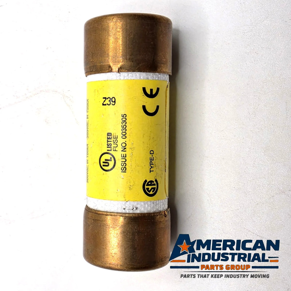Bussmann LPJ-15SP Low-Peak 15A 600V Class J time-delay fuse for motor circuit and branch protection from American Industrial Parts Group