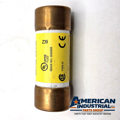 Bussmann LPJ-15SP Low-Peak 15A 600V Class J time-delay fuse for motor circuit and branch protection from American Industrial Parts Group