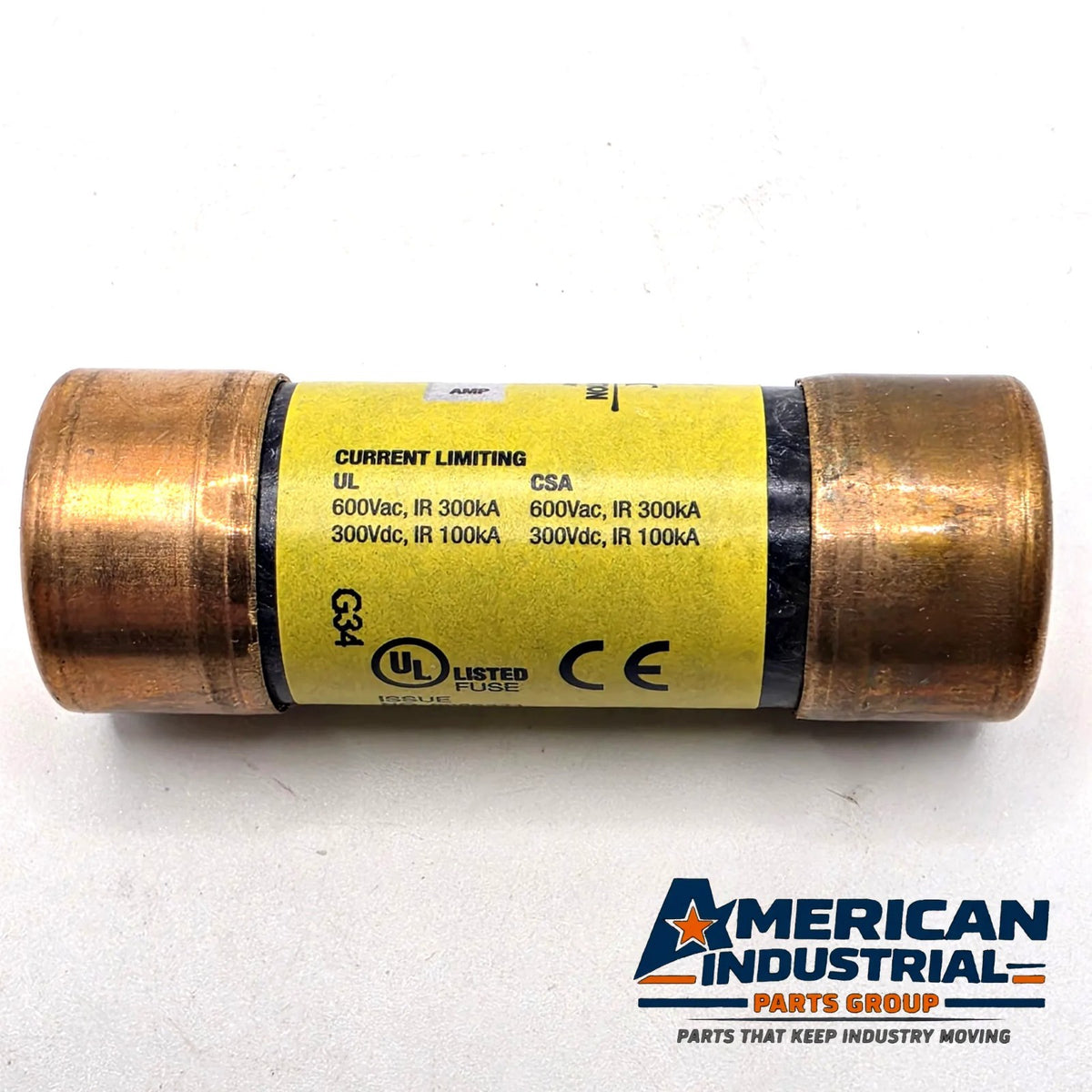 Bussmann LPJ-2SP Low-Peak 2A 600V Class J time-delay fuse for motor circuit and control transformer protection from American Industrial Parts Group