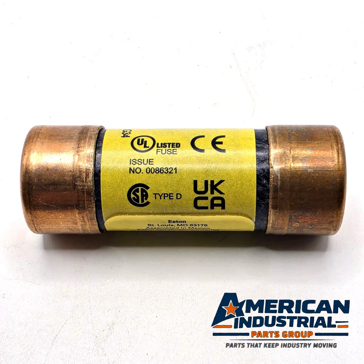 Bussmann LPJ-2SP Low-Peak 2A 600V Class J time-delay fuse for motor circuit and control transformer protection from American Industrial Parts Group