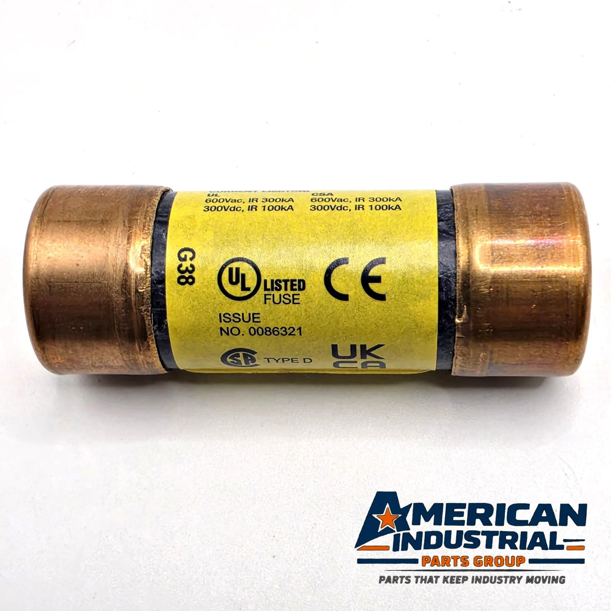 Bussmann LPJ-3SP Low-Peak 3A 600V Class J time-delay fuse for motor circuit and control transformer protection from American Industrial Parts Group