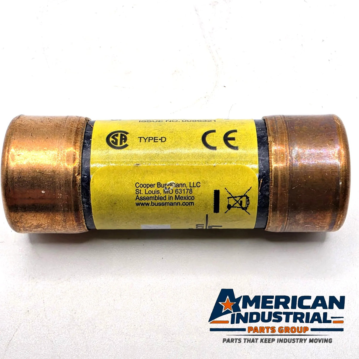 Bussmann LPJ-3SP Low-Peak 3A 600V Class J time-delay fuse for motor circuit and control transformer protection from American Industrial Parts Group