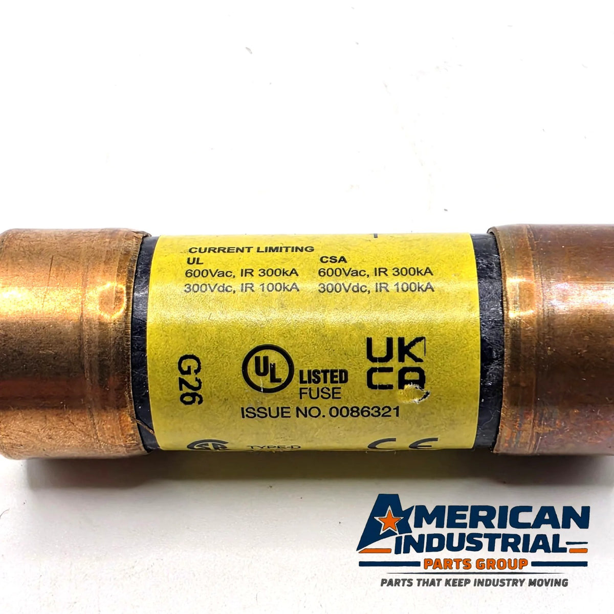 Bussmann LPJ-3SP Low-Peak 3A 600V Class J time-delay fuse for motor circuit and control transformer protection from American Industrial Parts Group