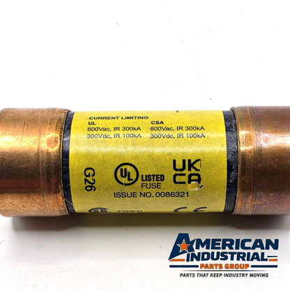 Bussmann LPJ-3SP Low-Peak 3A 600V Class J time-delay fuse for motor circuit and control transformer protection from American Industrial Parts Group