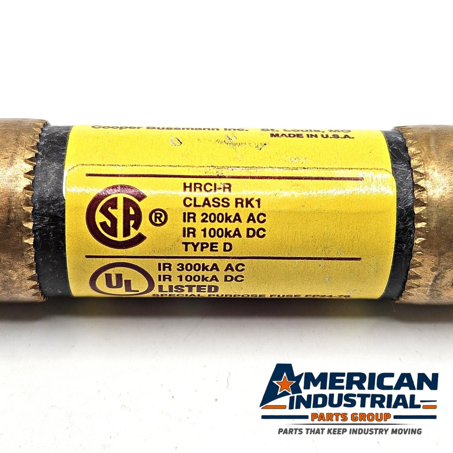 Bussmann LPN-RK-35SP Low-Peak 35A 250V Class RK1 dual-element time-delay fuse for industrial circuit protection