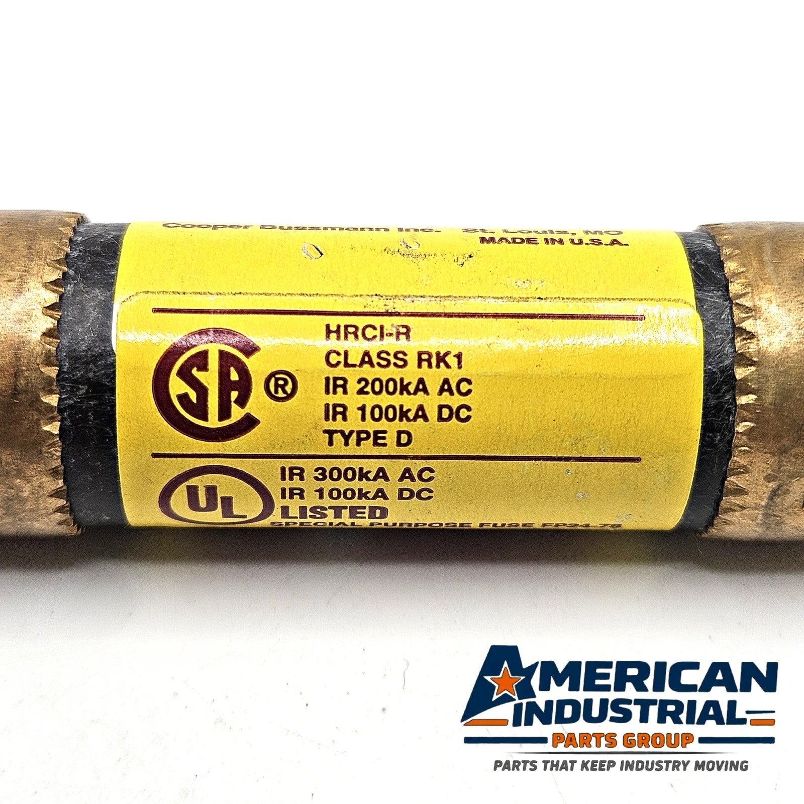 Bussmann LPN-RK-35SP Low-Peak 35A 250V Class RK1 dual-element time-delay fuse for industrial circuit protection