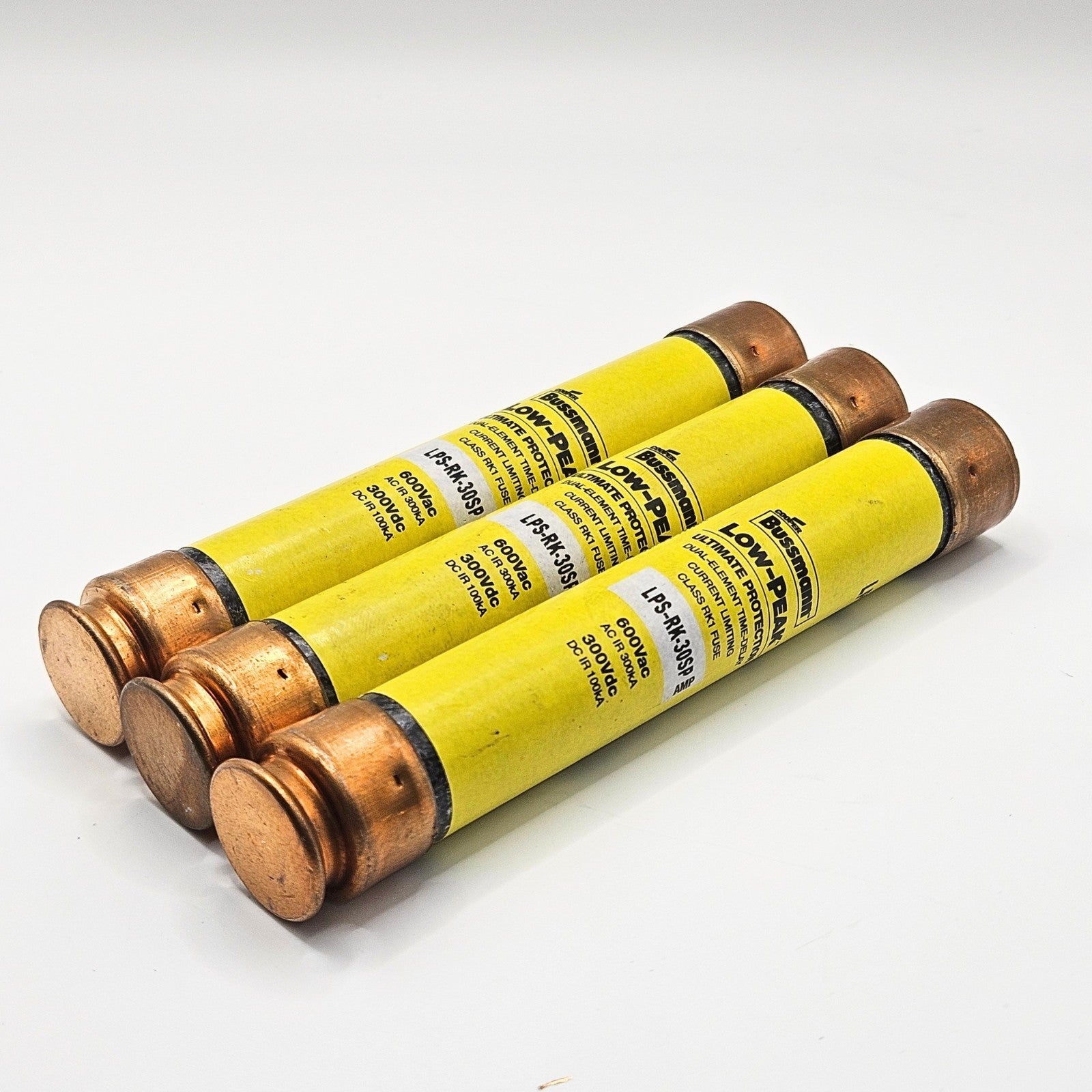Bussmann LPS-RK-30SP Low-Peak Fuse industrial automation/MRO electrical protection component. American Industrial Parts Group.
