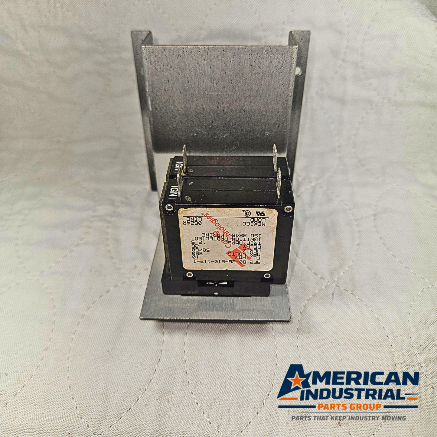 Carling Technologies AF2-80-26-610-112-I hydraulic magnetic circuit breaker 10A panel mount for industrial electrical applications