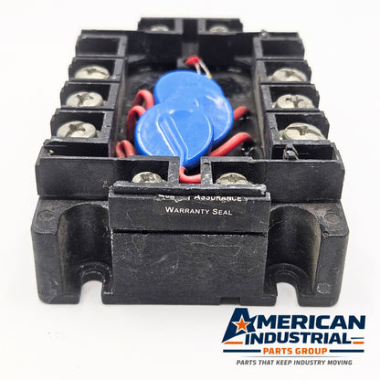 Carlo Gavazzi RZ4825HDP0 25A solid state relay for industrial automation and MRO control applications. American Industrial Parts Group.