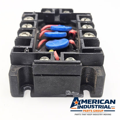Carlo Gavazzi RZ4825HDP0 480V solid state relay for industrial automation and MRO control applications. American Industrial Parts Group.
