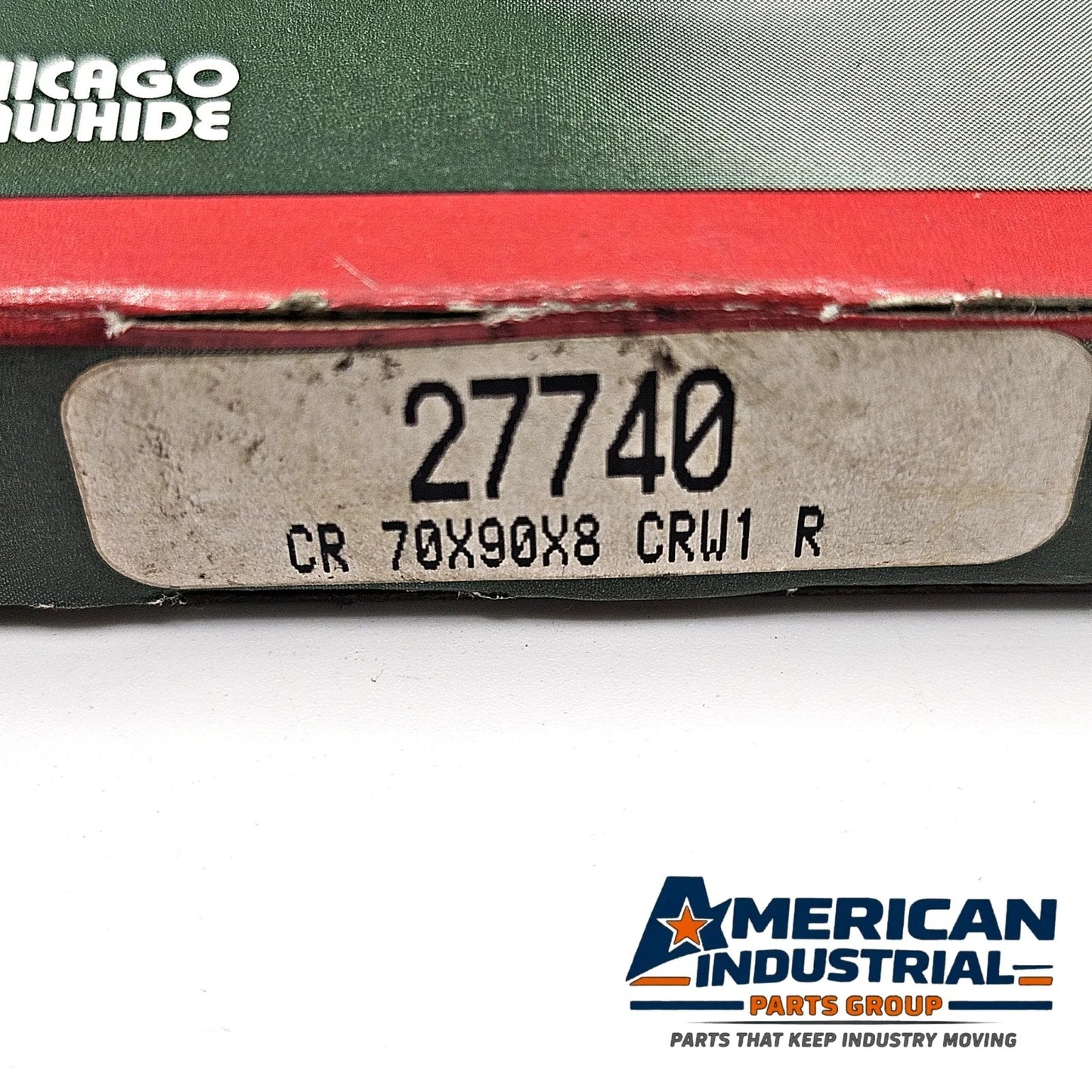 Chicago Rawhide SKF CR 27740 radial shaft oil seal 70x90x8mm CRW1 R nitrile for rotating equipment and MRO
