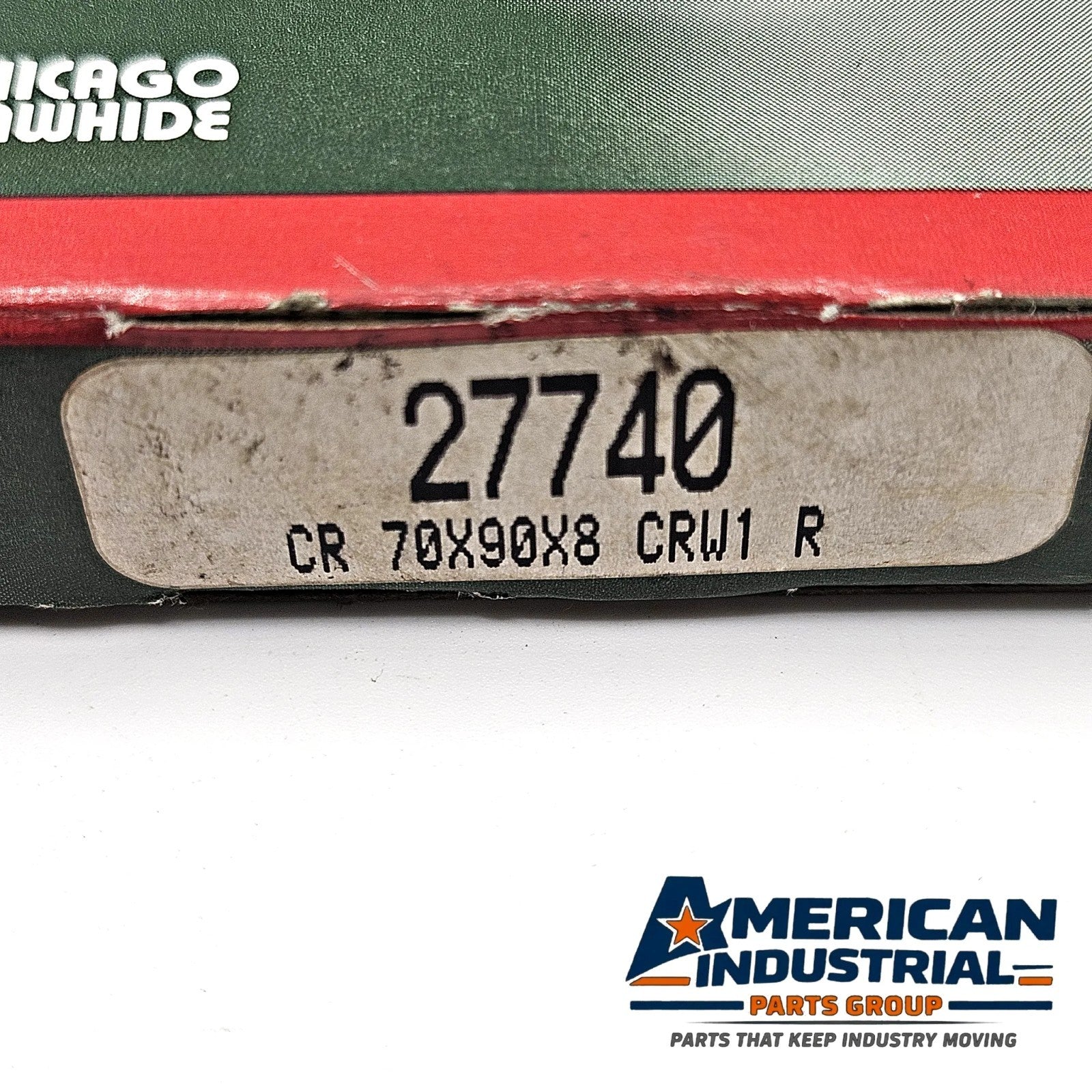 Chicago Rawhide SKF CR 27740 radial shaft oil seal 70x90x8mm CRW1 R nitrile for rotating equipment and MRO