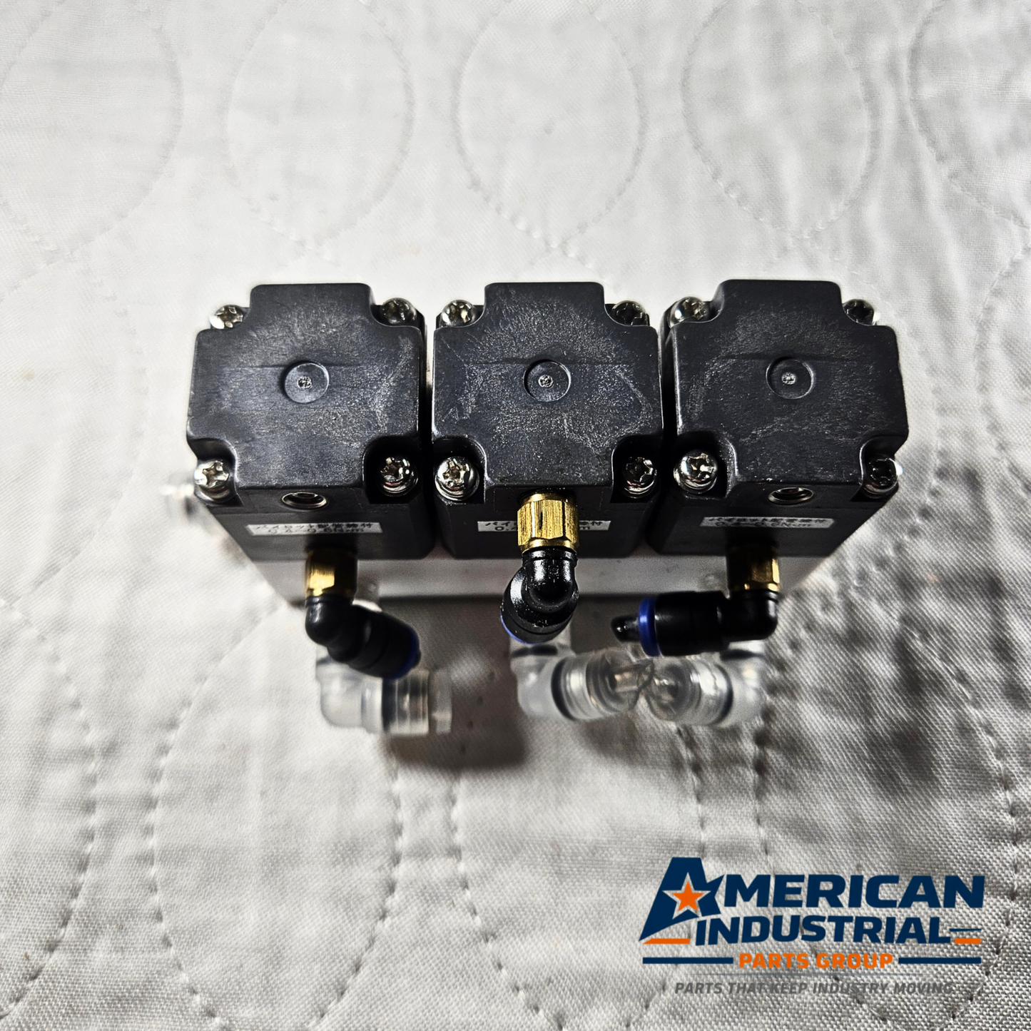 CKD GAMD00-X0247 solenoid valve manifold assembly for pneumatic automation systems and industrial control applications