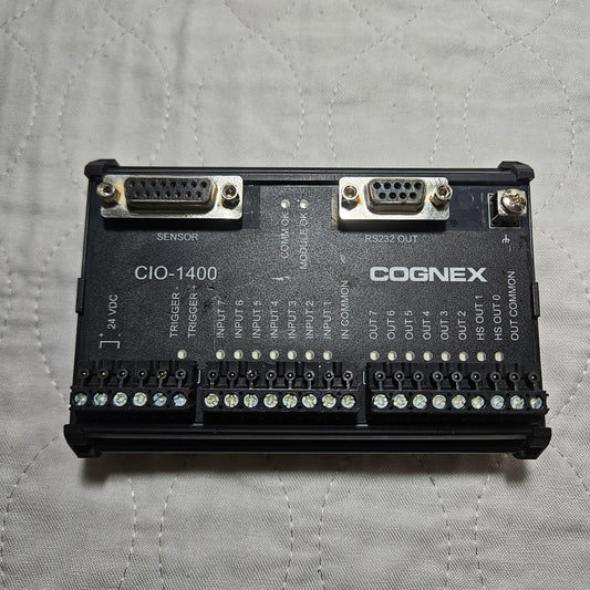 Cognex CIO-1400 In-Sight output expansion module 800-9012-2R for industrial machine vision and automation systems