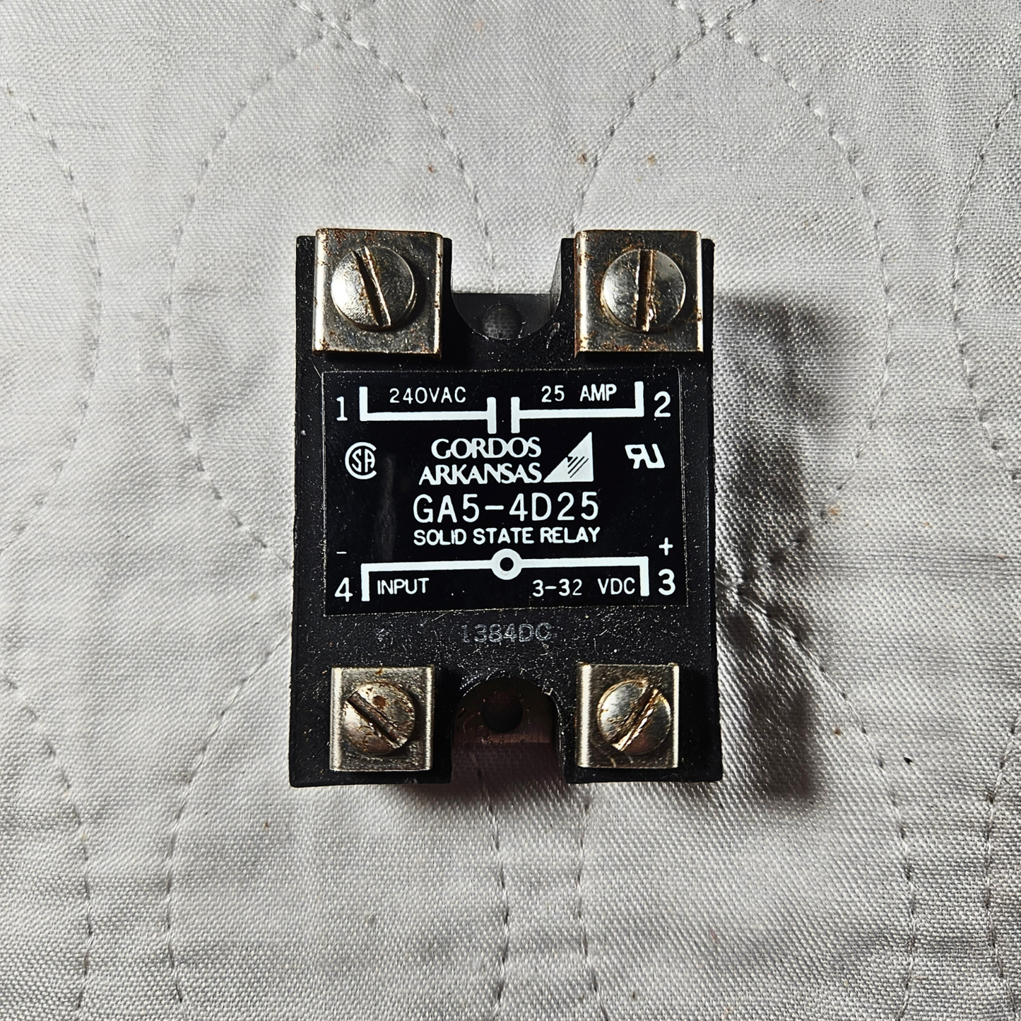 Cordos GA5-4D25 solid state relay 25A 240VAC for industrial control panels and automation systems
