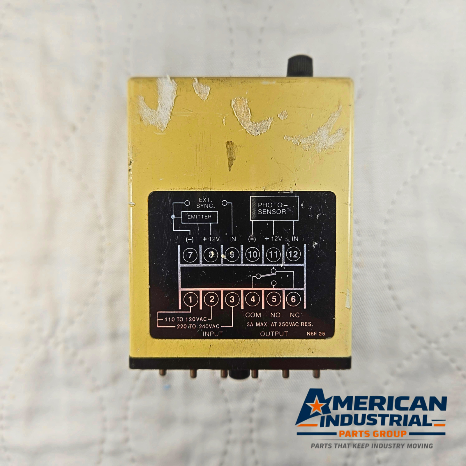 Cutler-Hammer E65PST timer control unit Series A1 time delay relay for industrial control panels and automation systems