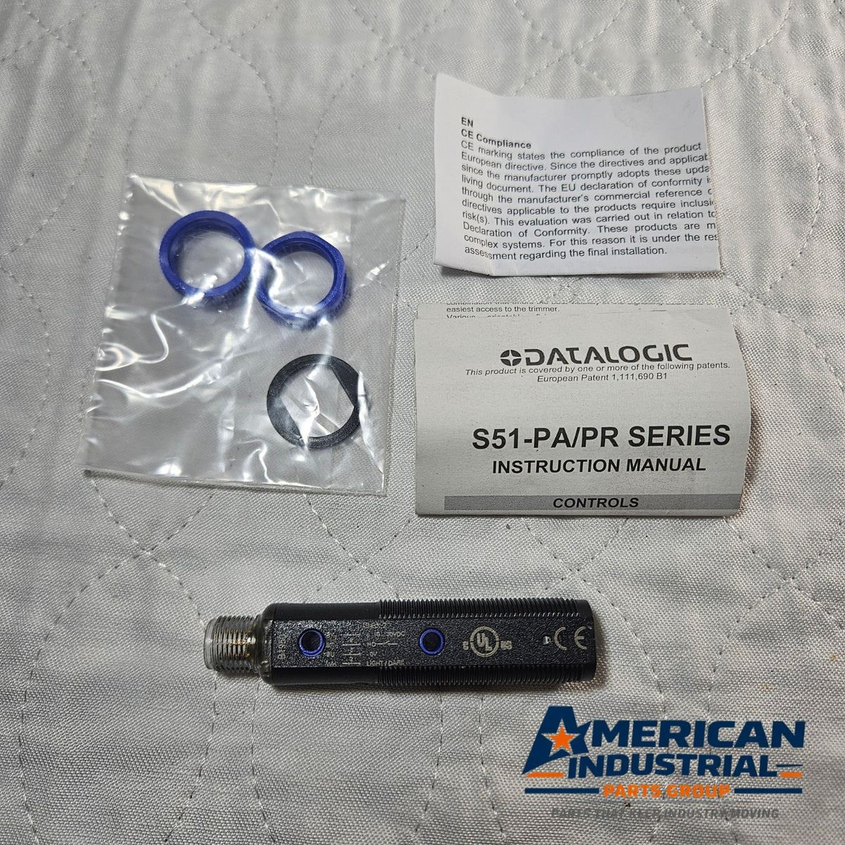 Datalogic S51-PA-5-C01-PK photoelectric switch sensor for industrial automation systems and machine safety applications