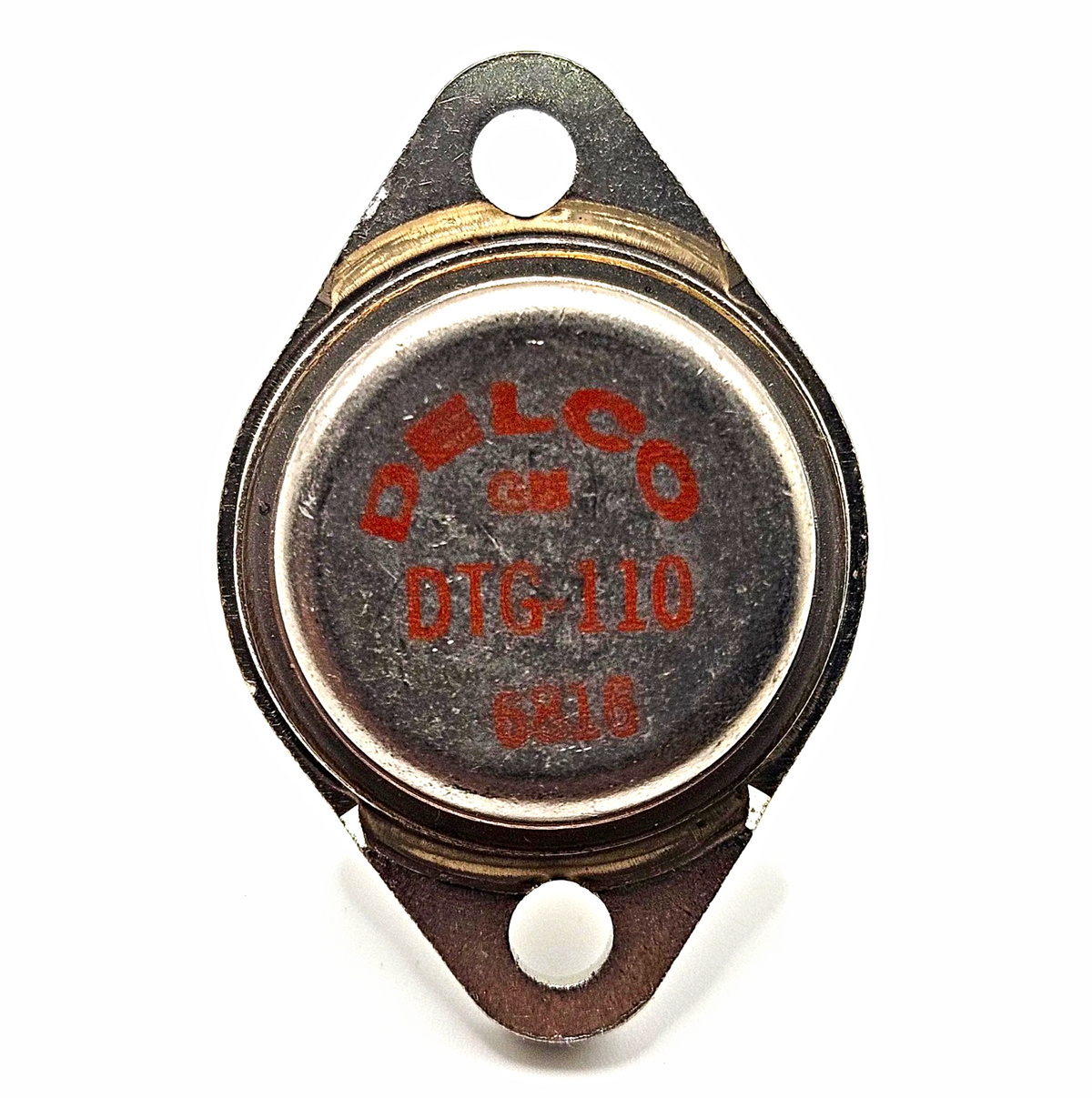 Delco DTG-110 PNP germanium power transistor 65V 7A TO-3 ECG-179 new old stock for vintage audio amplifier repair