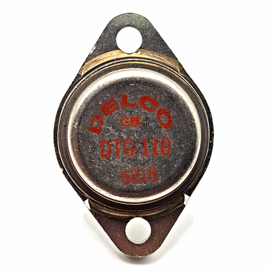 Delco DTG-110 PNP germanium power transistor 65V 7A TO-3 ECG-179 new old stock for vintage audio amplifier repair