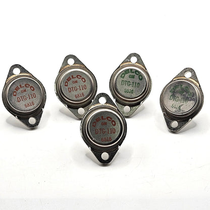 Delco DTG-110 PNP germanium power transistor 65V 7A TO-3 ECG-179 new old stock for vintage audio amplifier repair