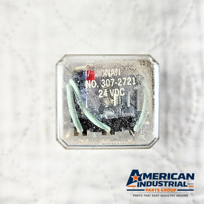 Deltrol Controls B600 3PDT relay 24VDC coil for industrial control panels and automation systems