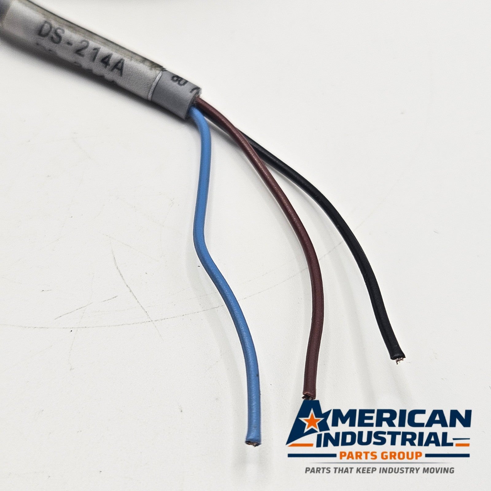 DS-214A M12 female 3-wire sensor cordset with flying leads for industrial sensors and automation