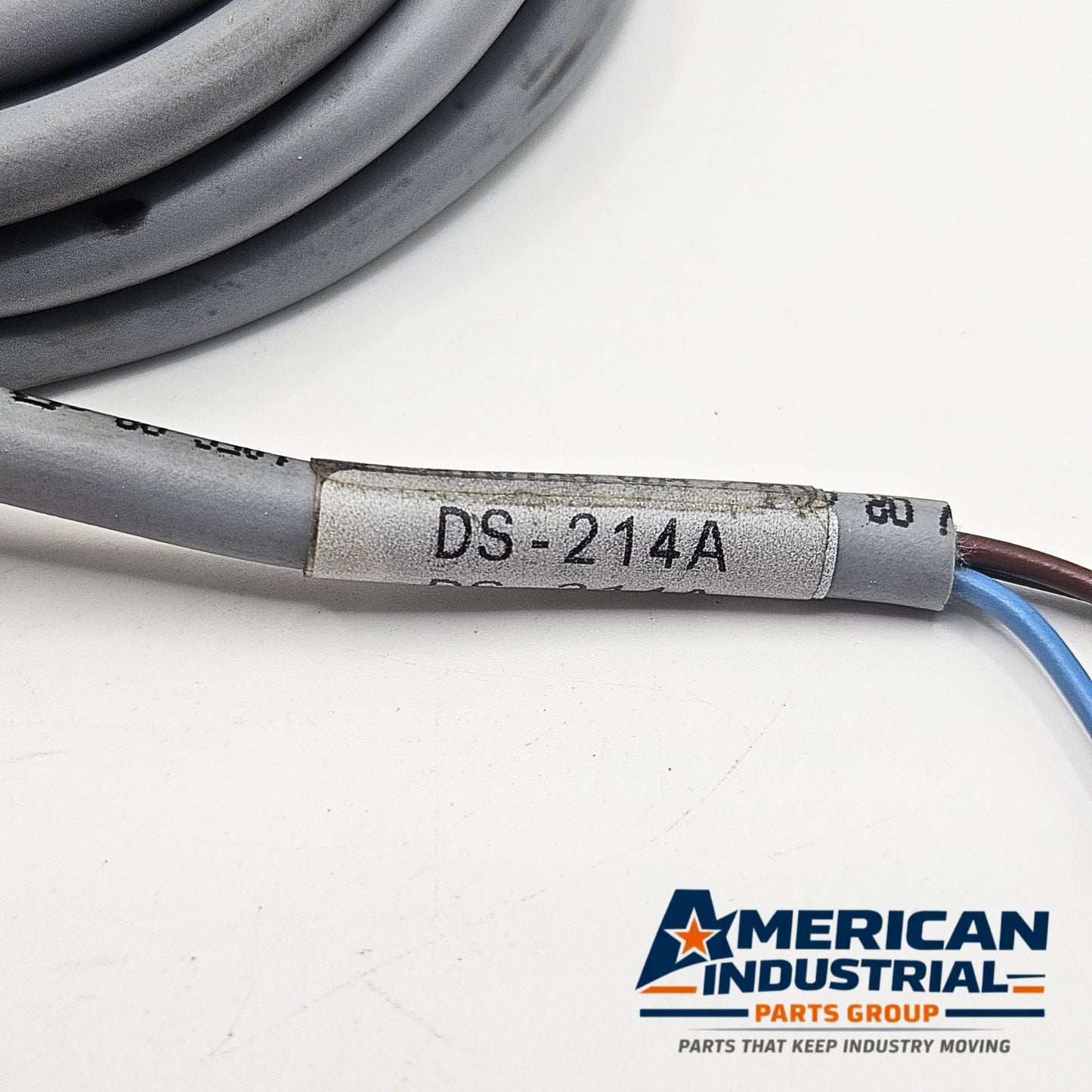DS-214A M12 female 3-wire sensor cordset with flying leads for industrial sensors and automation