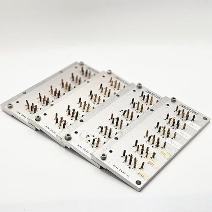 Dynamco 2436-O pneumatic solenoid manifold plate for industrial automation systems. American Industrial Parts Group.