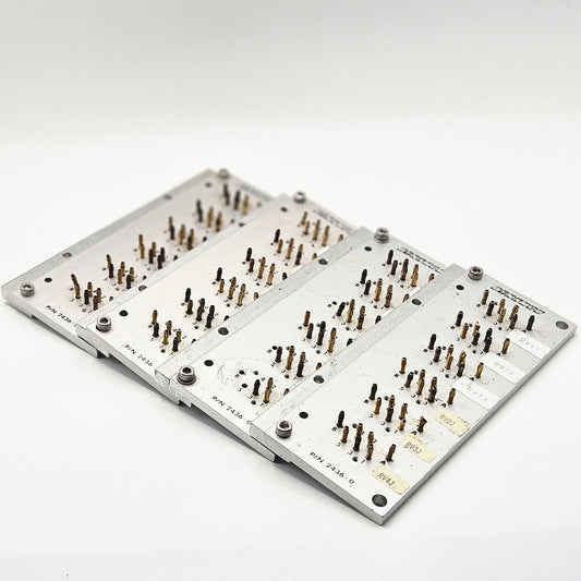 Dynamco 2436-O pneumatic solenoid manifold plate for industrial automation systems. American Industrial Parts Group.