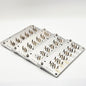 Dynamco 2436-O pneumatic solenoid manifold plate for industrial automation systems. American Industrial Parts Group.