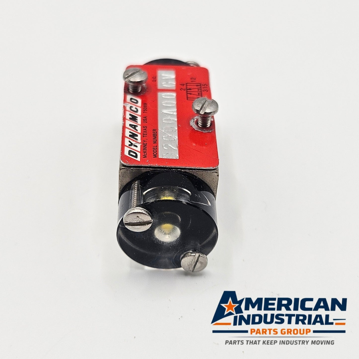 Dynamco D20D0A00 GV pneumatic solenoid valve for industrial automation and MRO applications. American Industrial Parts Group.