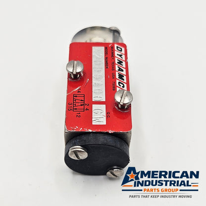 Dynamco D20D0A00 GW solenoid valve for factory automation equipment. American Industrial Parts Group.