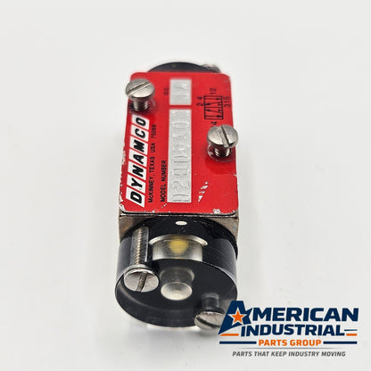Dynamco D20D0A00 JW industrial pneumatic valve for factory automation equipment. American Industrial Parts Group.