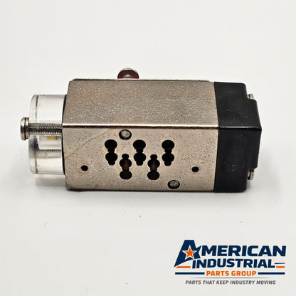 Dynamco D20S0K00 GW pneumatic solenoid valve for industrial automation MRO use. American Industrial Parts Group.