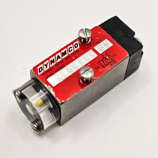 Dynamco D20S0K00 GW pneumatic solenoid valve for industrial automation MRO use. American Industrial Parts Group.