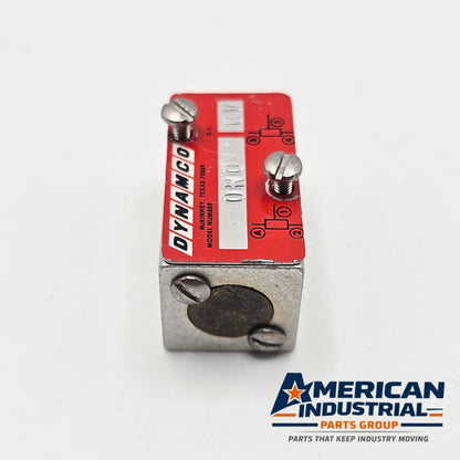 Dynamco OR0 CV industrial pneumatic valve for factory automation equipment. American Industrial Parts Group.