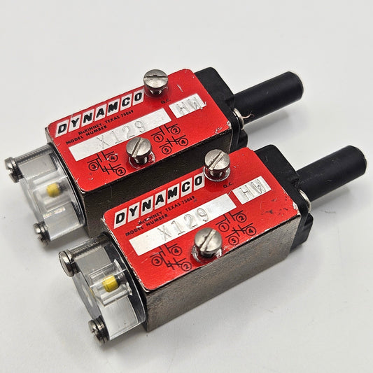 Dynamco X129 HW pneumatic relay valve for industrial automation systems. American Industrial Parts Group.